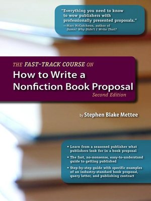 cover image of The Fast-Track Course on How to Write a Nonfiction Book Proposal